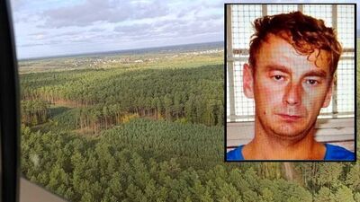 Szukają go z lądu i powietrza. Podejrzany o podwójne zabójstwo nadal na wolności