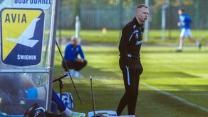 Wojciech Szacoń mógł być zadowolony z postawy swojej drużyny we wtorkowym meczu z Ruchem