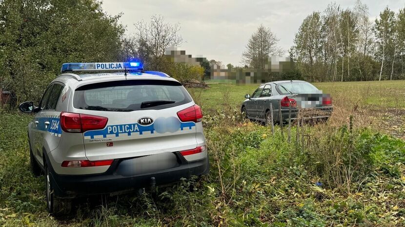 Tak zakończyła się próba ucieczki, jaką podjął 45-letni mieszkaniec gminy Milanów