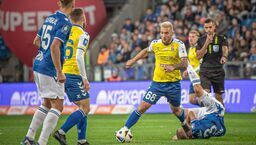 Bartosz Wolski opuścił boisko w Poznaniu jeszcze w pierwszej połowie meczu z Lechem