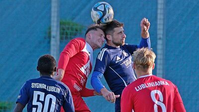 Sporo emocji w derbach. Lublinianka mimo prowadzenia 3:0 z Sygnałem najadła się jeszcze strachu