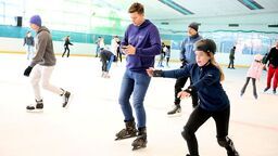 Lublinianie chętnie wybrali się na lodowisko