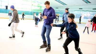 Lublinianie chętnie wybrali się na lodowisko