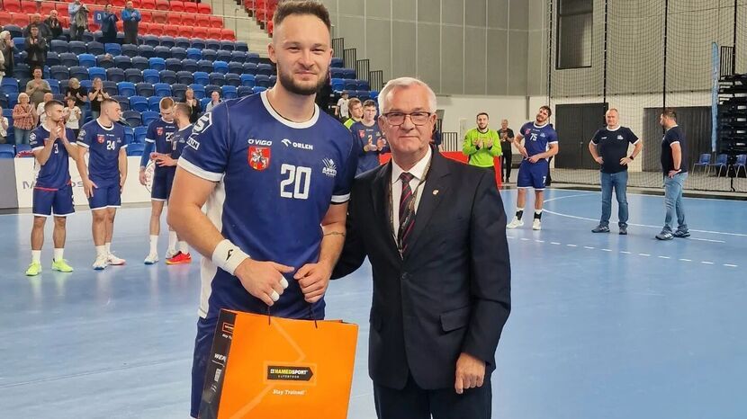 Łukasz Gogola znowu otrzymał tytuł MVP meczu