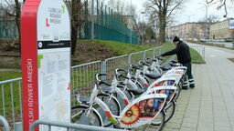 Rowery miejskie jadą do garażu. Ale nie wszystkie