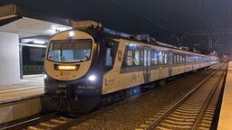 Dwa promile, rower i tory. Twierdził, że spieszył się na pociąg