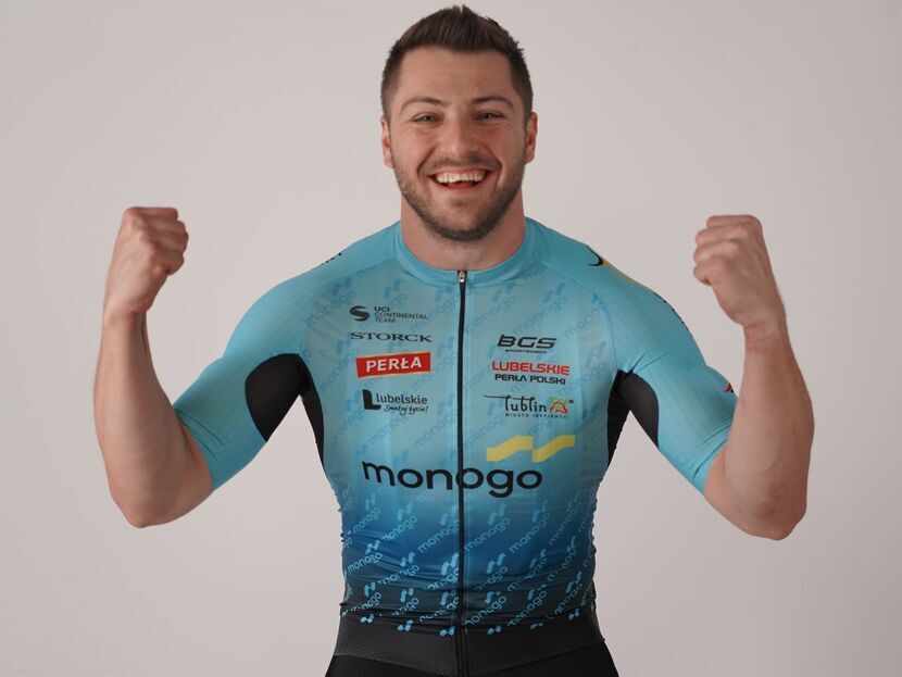 Mateusz Rudyk jest największą gwiazdą Lubelskie Perła Polski Cycling Team