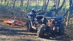 Szaleli po lesie, jeden wylądował w szpitalu