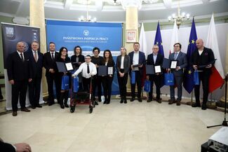 Lubelscy pracodawcy wyróżnieni za dbałość o bezpieczeństwo pracy