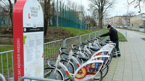 Lubelski Rower Miejski zapada w zimowy sen