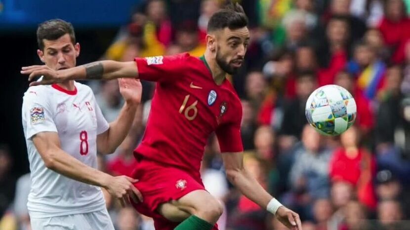 Bruno Fernandes strzelił Polakom w piątek przepięknego gola