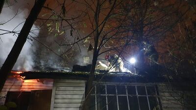 Ogromny pożar pustostanu w Lublinie. W środku byli bezdomni 