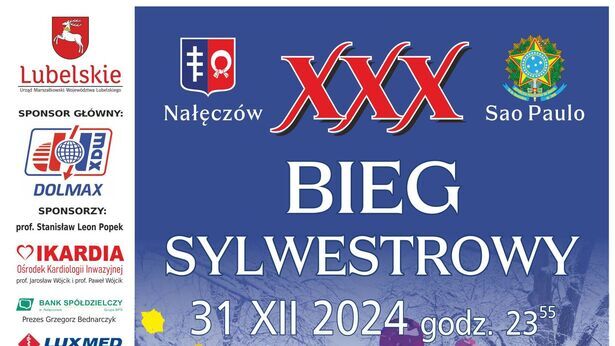 XXX Bieg Sylwestrowy Nałęczów-Sao Paulo coraz bliżej