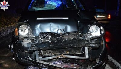 Siedemdziesięciolatka jechała "na zderzaku" busa. Nie zdążyła wyhamować