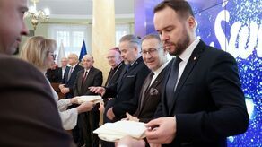 Spotkanie opłatkowe u wojewody lubelskiego Krzysztofa Komorskiego