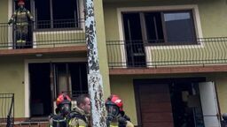 Pożar domu na ulicy Jordana. Sąsiedzi już zorganizowali zbiórkę dla pogorzelców