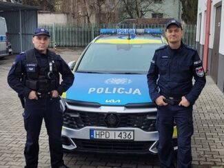 63-latek stracił przytomność. Policjanci reanimowali go do przyjazdu karetki