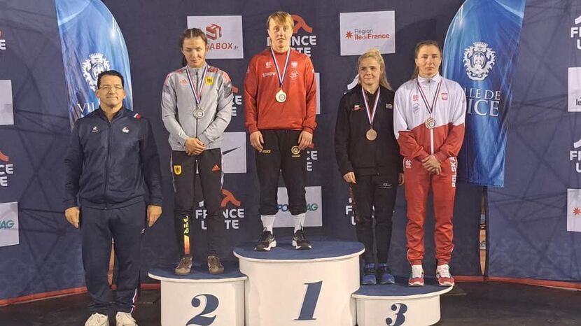 Zapaśniczka Cementu-Gryfa Chełm Katarzyna Krawczyk była najlepsza podczas rozegranego w Nicei Grand Prix De France Henri Deglane