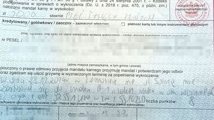 Mandat tej wysokości musi "boleć"