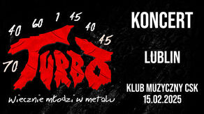 Legenda polskiego heavy metalu – Turbo wystąpi w Klubie Muzycznym CSK