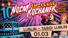 Sobota z Nocnym Kochankiem. Jubileuszowy koncert w Lublinie