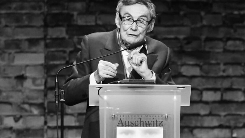 Marian Turski podczas 75. rocznicy wyzwolenia Auschwitz apelował, by ludzie nie byli obojętni na kłamstwa historyczne i dyskryminowanie mniejszości