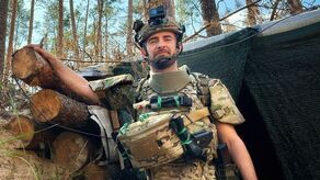 Por. rez. Damian Duda od trzech lat działa na pierwszej linii frontu, zapewniając pomoc rannym żołnierzom