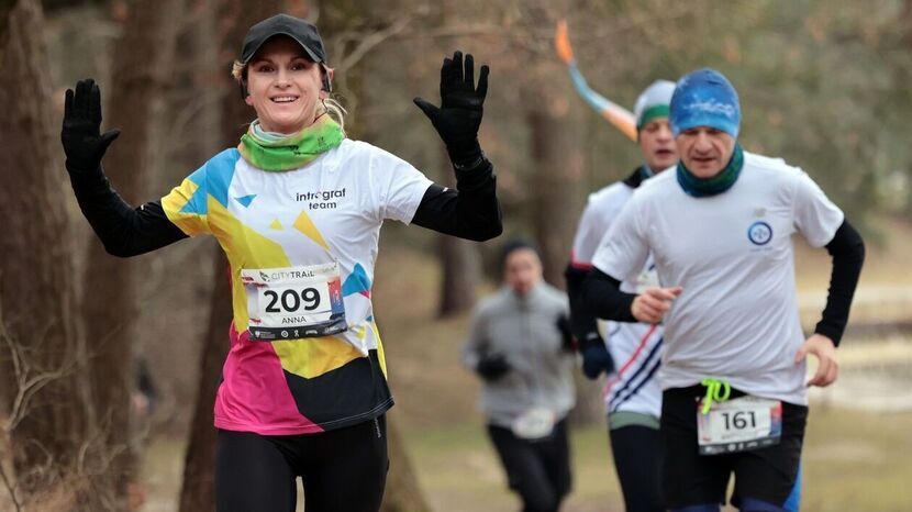 Pogoda dała w kość, ale biegacze zaliczyli 5 km podczas czwartego biegu Lublin City Trail