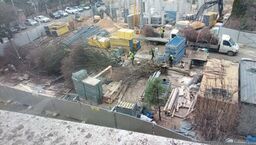 Drzewa padły, komisariat rośnie. Mieszkańcy: kto za to odpowie?