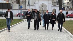 Władze Radzynia Podlaskiego z węgierską delegacją 