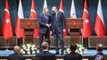 Ankara, 12 marca: premier Donald Tusk i prezydent Turcji, Recep Tayyip Erdogan