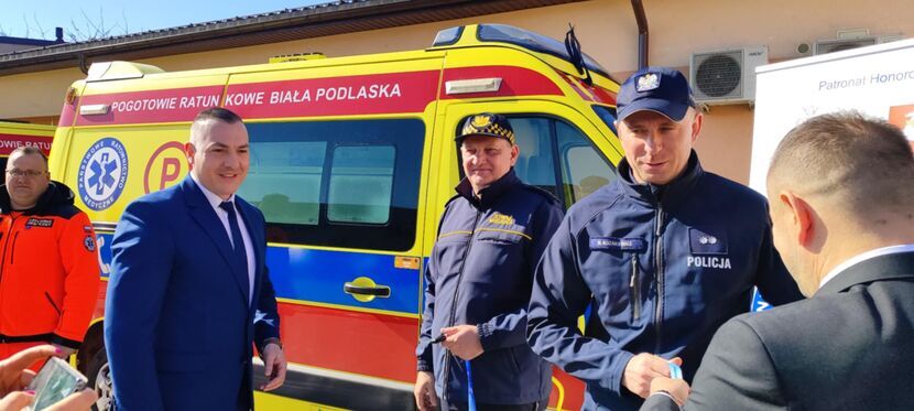 Piloty otrzymały też inne służby w Białej Podlaskiej 