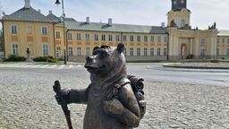 Pierwszy niedźwiadek stanął w Radzyniu w kwietniu 2024 roku