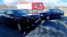 Efekt sobotniego wypadku 