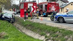 Tragiczny wypadek na drodze krajowej nr 74 w miejscowości Gościeradów