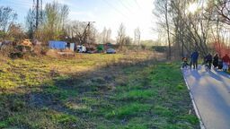 Tereny, które chce nabyć miasto (po lewej)