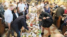 Uroczyste święcenie pokarmów w Archikatedrze Lubelskiej