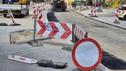 Zamknęli wjazd na ulicę Wallenroda. Dojazd do szkoły z innej strony