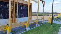 Po zimowej przerwie tężnia znowu częstuje solanką 