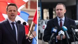 Rafał Trzaskowski i Karol Nawrocki