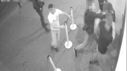 Atak przed lubelskim klubem przy ul. Narutowicza. Obraz z kamer monitoringu