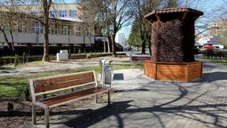 Nowa tężnia przy Szkole Podstawowej nr 11 im. H. Sienkiewicza w Puławach na osiedlu Niwa czeka na pierwsze uruchomienie. To jeden ze zwycięskich projektów budżetu obywatelskiego