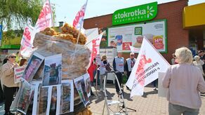 Pikieta pod Stokrotką. Związkowcy mają dość 