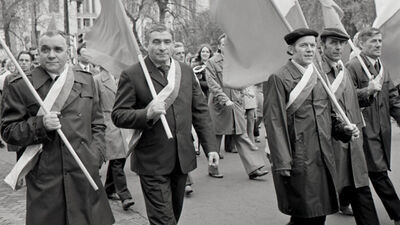 Uroczyste pochody pierwszomajowe. Jak kiedyś obchodzono 1-maja w Lublinie
