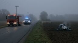 Coś spadło w okolicach Cycowa