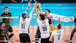 W pierwszym spotkaniu Bogdanka LUK Lublin pokonała mistrza Polski na jego terenie 3:1