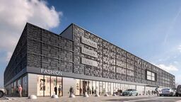 Wizualizacja Galerii Lwowskiej w miejscu po dawnym Tesco 