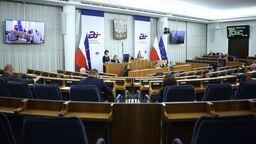 W środę (23 kwietnia) Senat zajmował się ustawą obniżającą składkę zdrowotną dla przedsiębiorców 