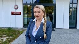 Marta Wcisło przed sądem w Opolu Lubelskim
