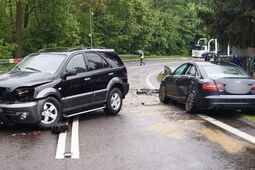 Wypadek w Izbicy – droga krajowa nr 17 całkowicie zablokowana